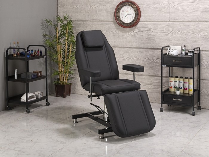 hisar hidrolikli dövme tattoo koltuğu | yükseklik ayarlı siyah hisar hidrolikli dövme tattoo koltuğu | yükseklik ayarlı siyah