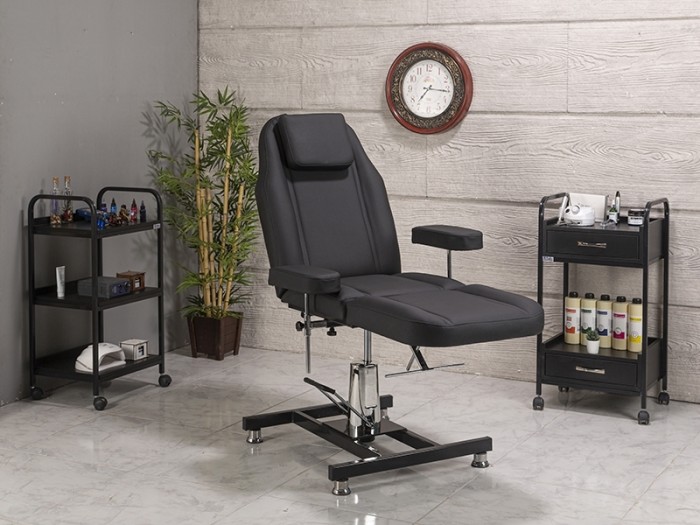 hisar hidrolikli dövme tattoo koltuğu | yükseklik ayarlı siyah hisar hidrolikli dövme tattoo koltuğu | yükseklik ayarlı siyah