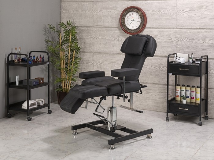 hisar 3 yükseklik ayarlı hidrolikli dövme tattoo koltuğu | siyah hisar 3 yükseklik ayarlı hidrolikli dövme tattoo koltuğu | siyah