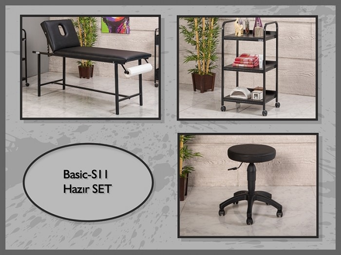 hazır setler | basic s01 | sedye, cihaz sehpası, tabure (kopya)